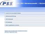 PSS Column Selection App PSS Column Selection App