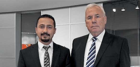 Serdar C. Arican und Dieter Klein Serdar C. Arican und Dieter Klein