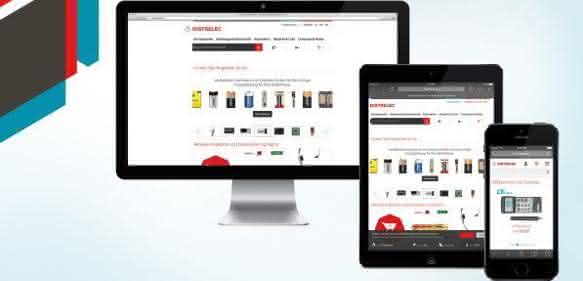 Mehr als 250.000 Produkte: Distrelecs Online-Shop im neuen Design