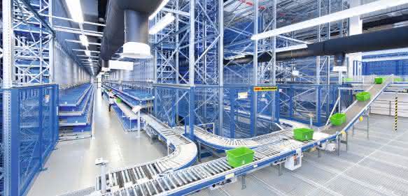 Logistiksystem von SSI Schäfer