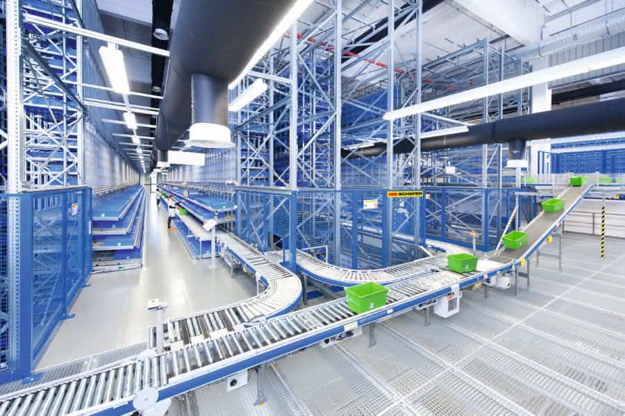 Logistiksystem von SSI Schäfer