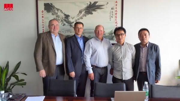 Vertragsunterzeichnung in Nanjing Gießerei mit neuem Standort: ACO Guss übernimmt Strangguss-Händler in China