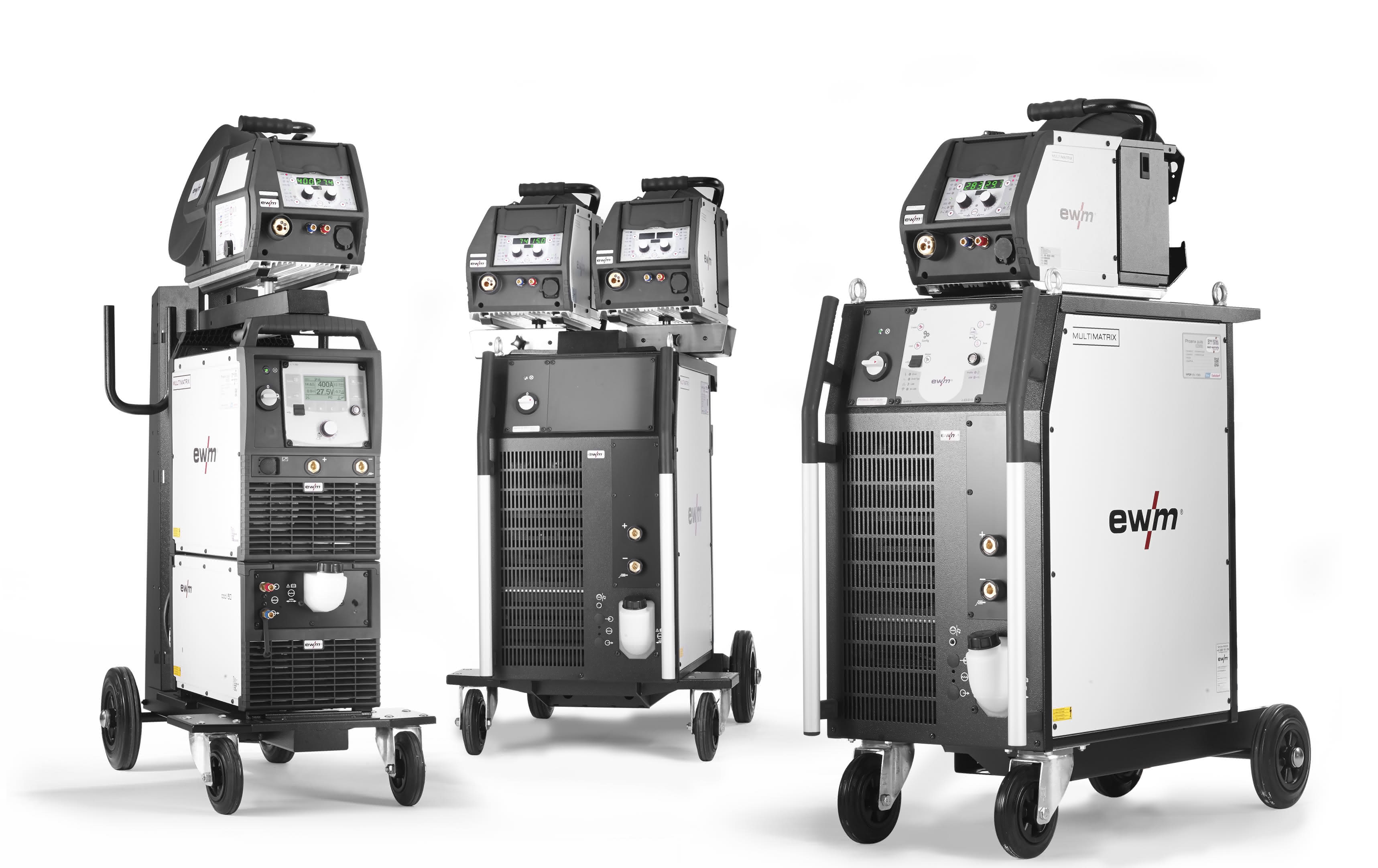 „Multimatrix“-Technologie von EWM Lichtbogenschweißen: Euroblech 2014: Komplettangebot von EWM steigert Effizienz