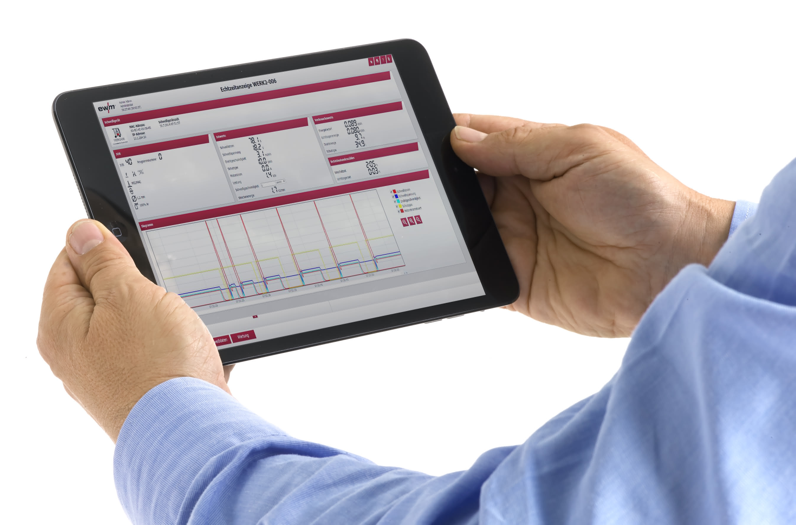 Qualitätsmanagement-Software „ewm Xnet“ Lichtbogenschweißen: Euroblech 2014: Komplettangebot von EWM steigert Effizienz