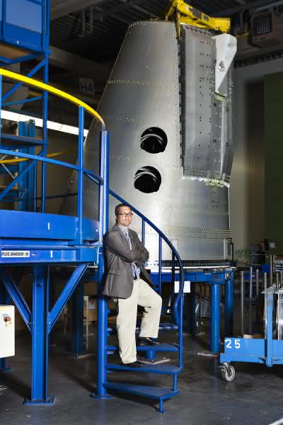 Rollengewindetriebe für Steuerklappen: ESA schießt SKF ins All