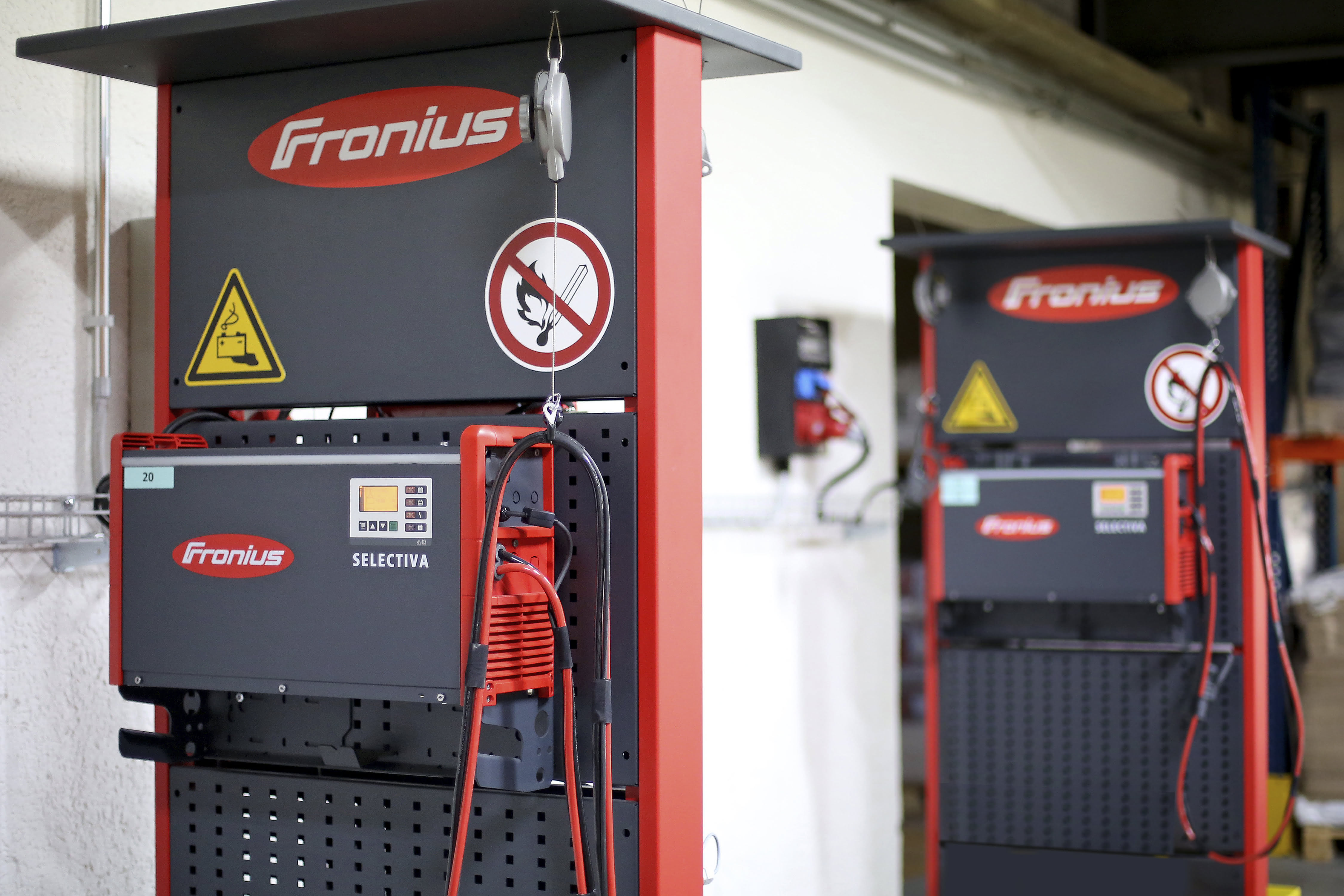 Fronius Ladegeräte bei Sulzer: Jeder Zyklus ein Unikat