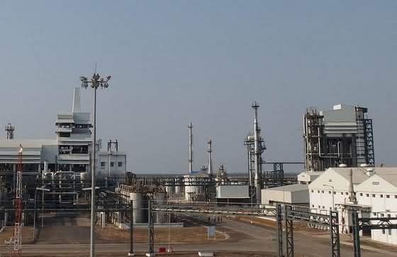 Produktionsstandort in Dahej, im Bundesstaat Gujarat/Indien