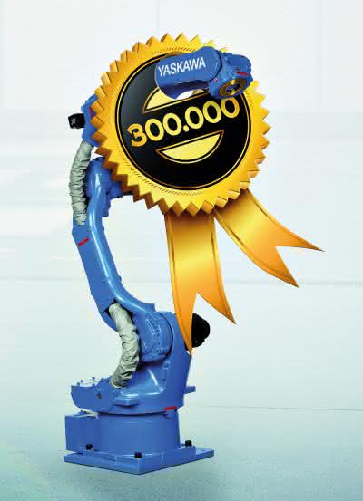 Yaskawa feiert: 300.000ster Motoman-Roboter vom Band gelaufen