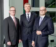 Dr. Christoph Schlünken, Dr. Matthias L. Wolfgruber, Martin Babilas (v.l.)