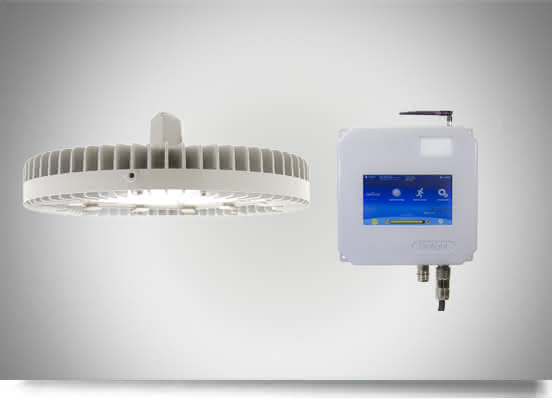 LED-Leuchten für Produktion und Lager:: Bedienen mit Wlan