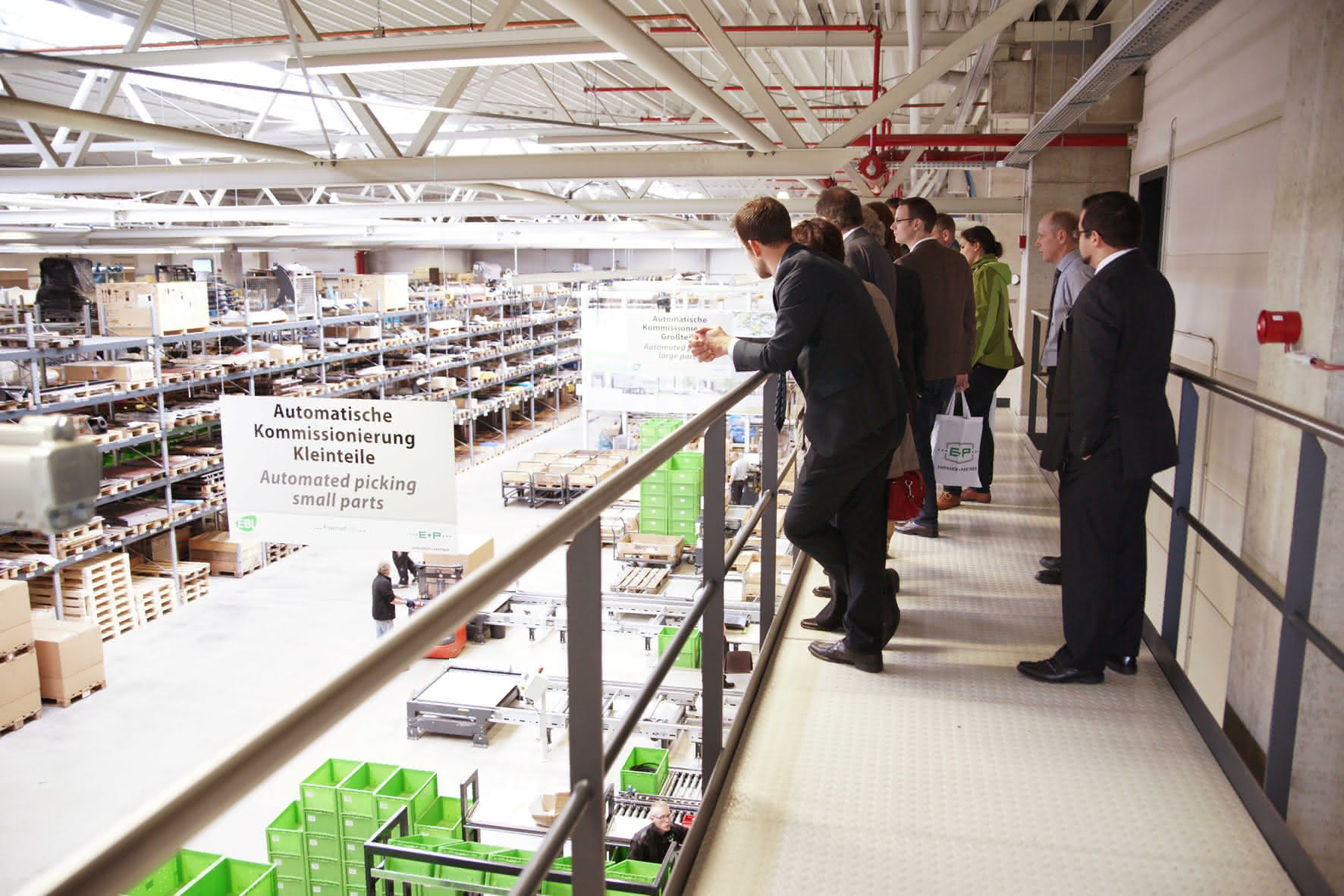 Automation in der Logistik zieht:: E+P mit vollem Haus Automation in der Logistik zieht:: E+P mit vollem Haus