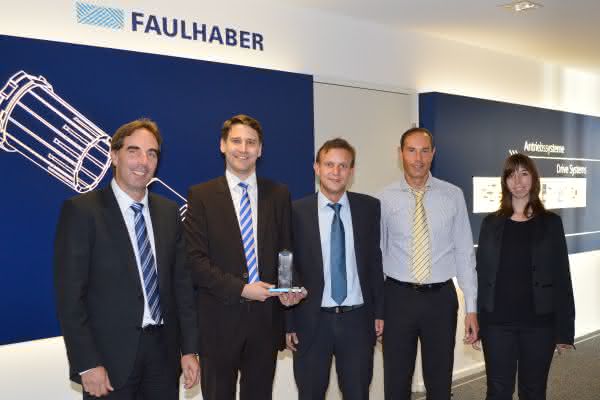 Preisträger ist Stanztronic: Faulhaber verleiht erstmals Lieferanten-Award