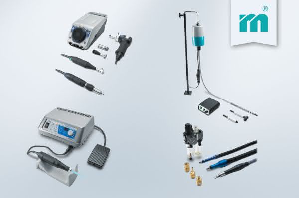 Mikromotor-, Ultraschall- und Biegewellensysteme sowie Druckluftwerkzeuge: Oberflächentechnik: Meusburger präsentiert neues Programm
