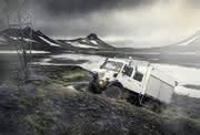 Mercedes Benz überzeugte den Stromversorger: Der Unimog beweist sich im isländischen Hochland