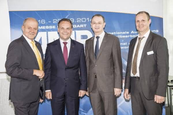 Eröffnung AMB Leitmesse für Werkzeugmaschinenbau unter den Top 5 weltweit: AMB "der Superlative" feierlich eröffnet