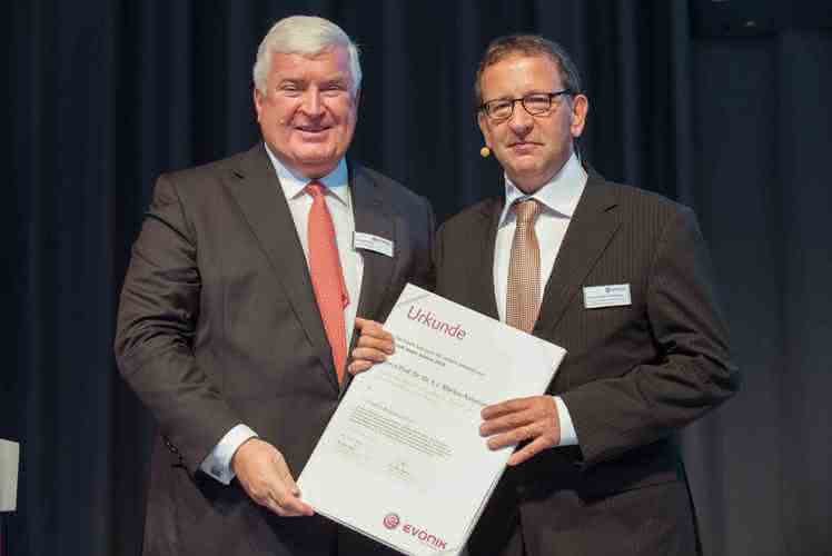 Evonik vergibt Friedrich-Bergius-Lecture an Prof. Dr. Markus Antonietti