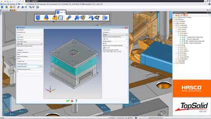 Werkzeug- und Formenbau: Normalienmodul als integrierte 3D-CAD-Lösung