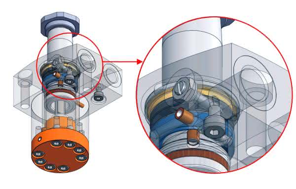 Hydrokomp auf der AMB: Hydraulikflüssigkeit steuern
