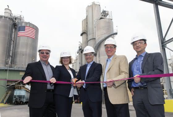 Gefällte Kieselsäure: Evonik nimmt Anlagenerweiterung in Chester, Pennsylvania, in Betrieb