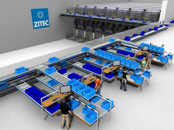 4.000 Auftragspositionen täglich: Zitec steigert Performance mit TGW-Logistikzentrum