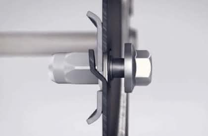 Niettechnik-Produkte: Dünne Bleche,  poröse Platten