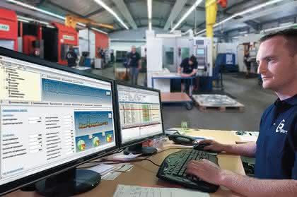 ERP-System Bios 2000 von Geovision ERP-System: Dynamische Kapazitätsplanung