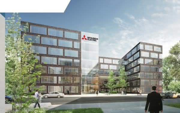 Neue Firmenzentrale von Mitsubishi Electric Neue Firmenzentrale von Mitsubishi Electric