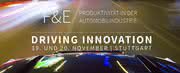 Fachtagung: Driving Innovation: F&E-Produktivität in der Automobilindustrie