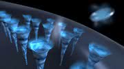 Quantenstrudel in kalten Helium-Nanotröpfchen: Nanotropfen rotieren schneller als erlaubt