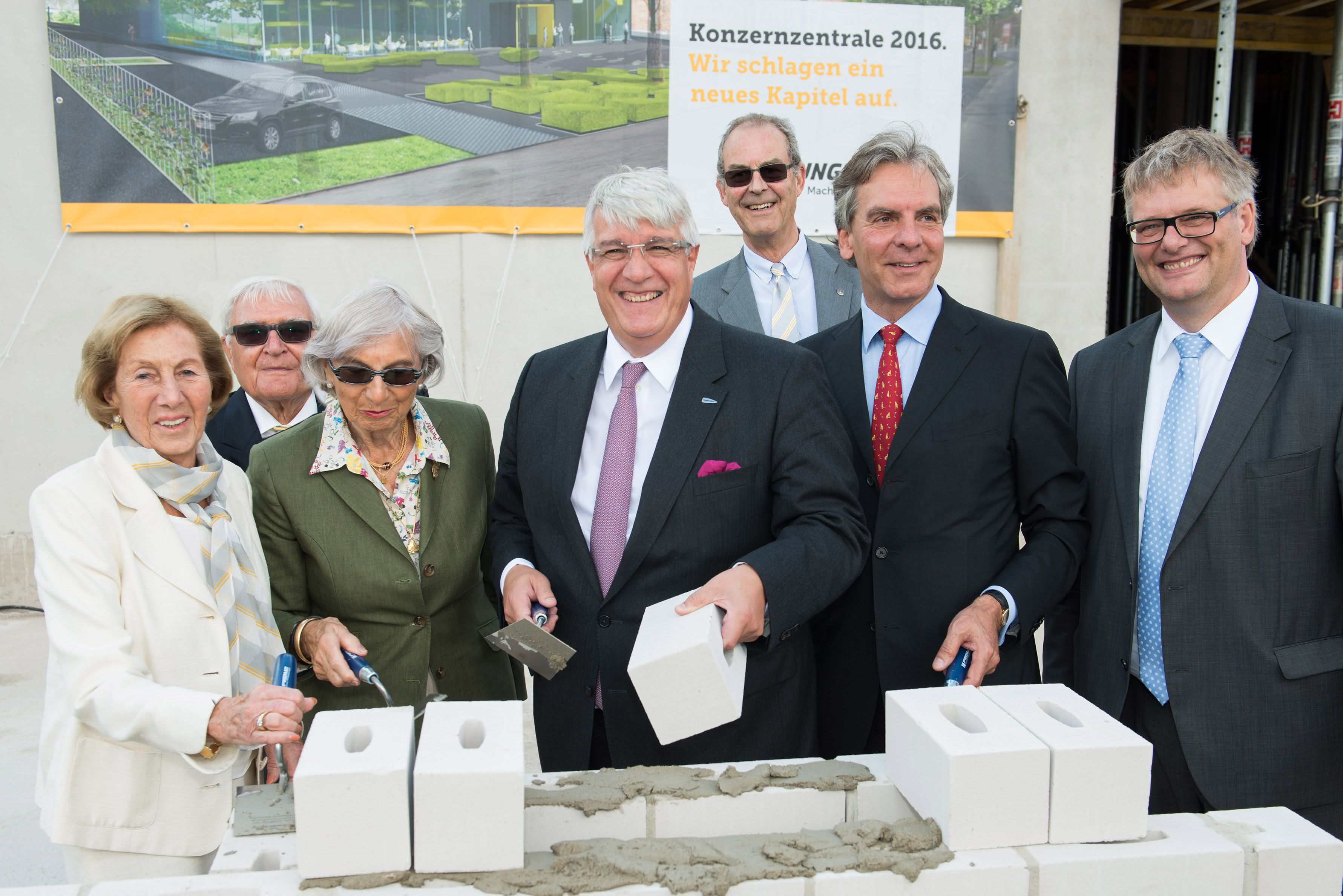 Grundsteinlegung in Hamburg: Neue Unternehmenszentrale für Jungheinrich