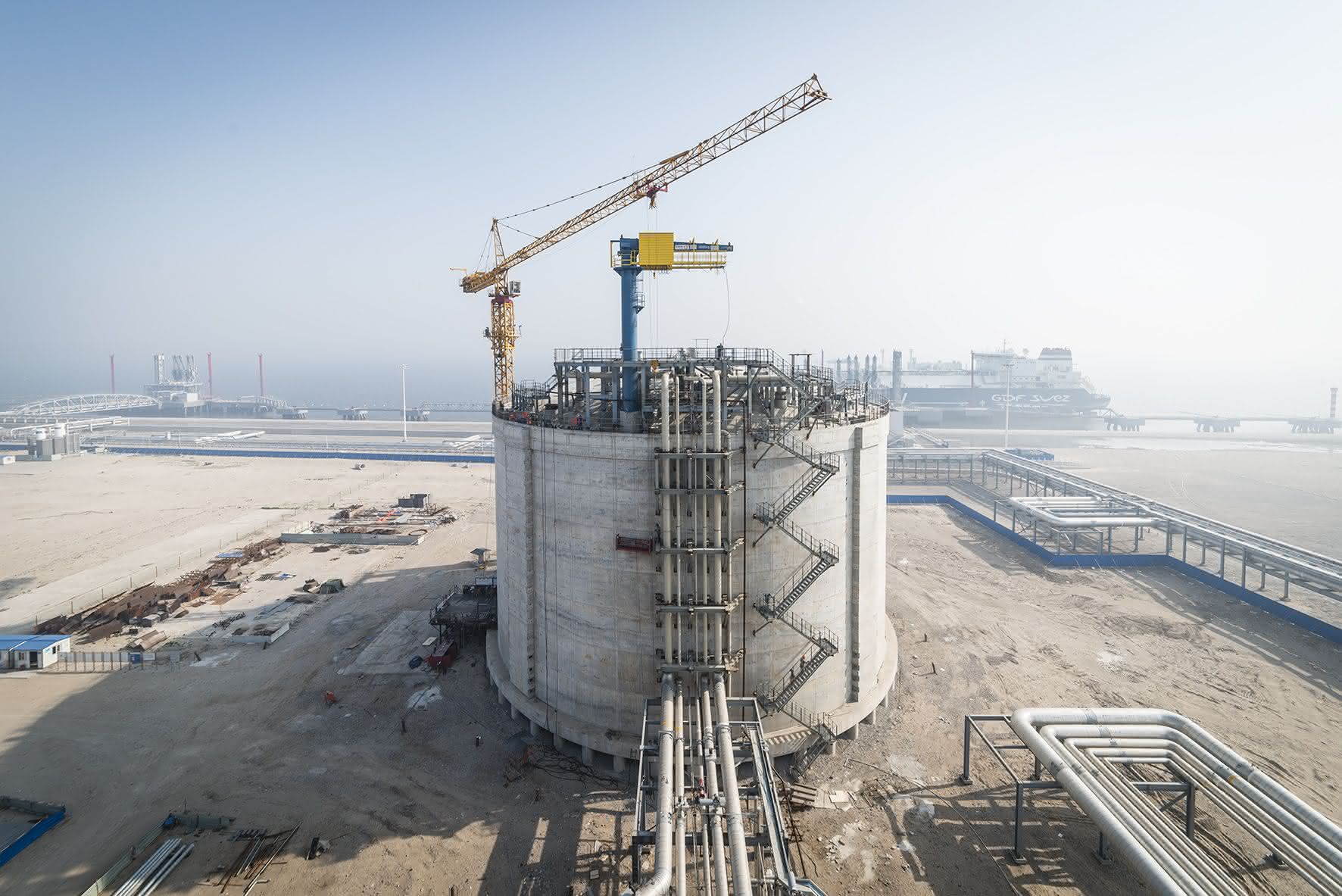 Einsatz bei Flüssiggas-Terminals in China: Spezialhebezeuge von Stahl Cranesystems Einsatz bei Flüssiggas-Terminals in China: Spezialhebezeuge von Stahl Cranesystems
