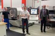 5-Achsen-CNC-Hochleistungs-Bearbeitungszentren vom Typ C 30 U plus Roboter- und Werkstückmagazinsystem RS2