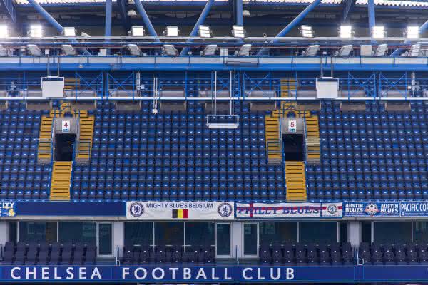 Neue Stadionbeleuchtung an der Londoner Stamford Bridge: FC Chelsea rüstet auf LED-Flutlicht um Neue Stadionbeleuchtung an der Londoner Stamford Bridge: FC Chelsea rüstet auf LED-Flutlicht um