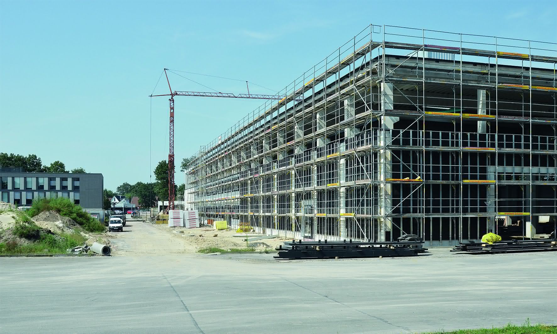 Neues F&E-Zentrum mit Montagehalle: KTR-Herz schlägt in Rheine Neues F&E-Zentrum mit Montagehalle: KTR-Herz schlägt in Rheine