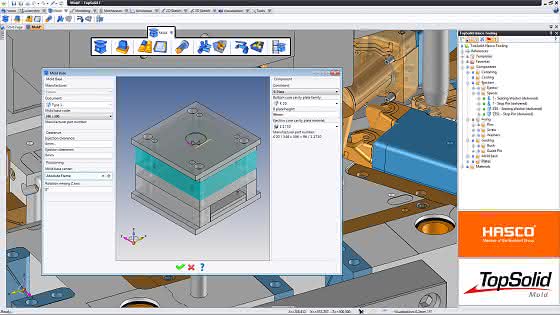 Werkzeug- und Formenbau: Normalienmodul als integrierte 3D-CAD-Lösung Werkzeug- und Formenbau: Normalienmodul als integrierte 3D-CAD-Lösung