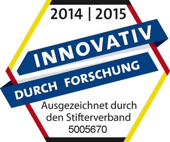 Siegel „Innovativ durch Forschung“: Mikrotron wurde ausgezeichnet