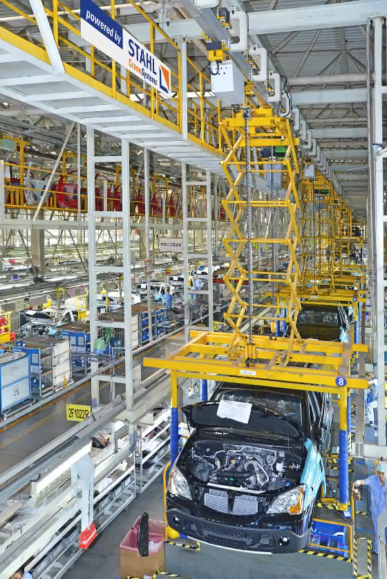 Autoboom in China: Stahl Cranes vor Expansion