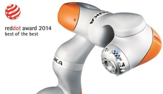 Kuka-Leichtbauroboter holt Design-Award: Höchstes Lob für einen Beau