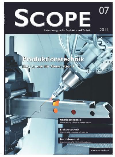 Industriemagazin für Produktion und Technik: Am Montag erscheint die neue SCOPE