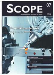 Industriemagazin für Produktion und Technik: Am Montag erscheint die neue SCOPE
