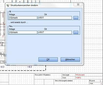 E-CAD-Software: Strukturkennzeichen komfortabel ändern