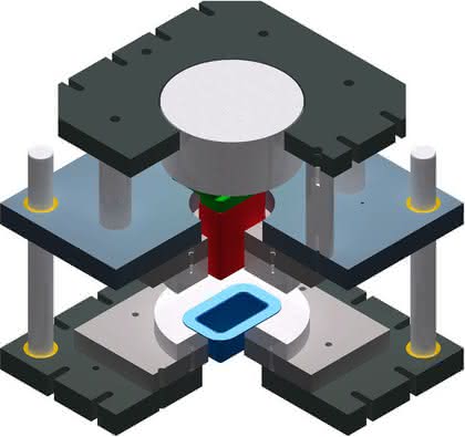 3D CAD-Software: Modellgetriebene Konstruktion von Tiefziehwerkzeugen 3D CAD-Software: Modellgetriebene Konstruktion von Tiefziehwerkzeugen