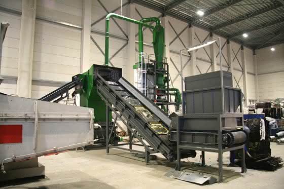 Getecha rüstet NL-Recycler aus:: Das Herz ist die Mühle Getecha rüstet NL-Recycler aus:: Das Herz ist die Mühle