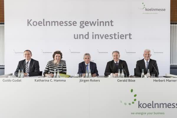 Bau einer neuen Halle geplant: Koelnmesse meldet Umsatzrekord Bau einer neuen Halle geplant: Koelnmesse meldet Umsatzrekord