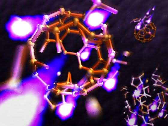 Buckminsterfullerene: Forscher lassen molekulare Fußbälle explodieren Buckminsterfullerene: Forscher lassen molekulare Fußbälle explodieren