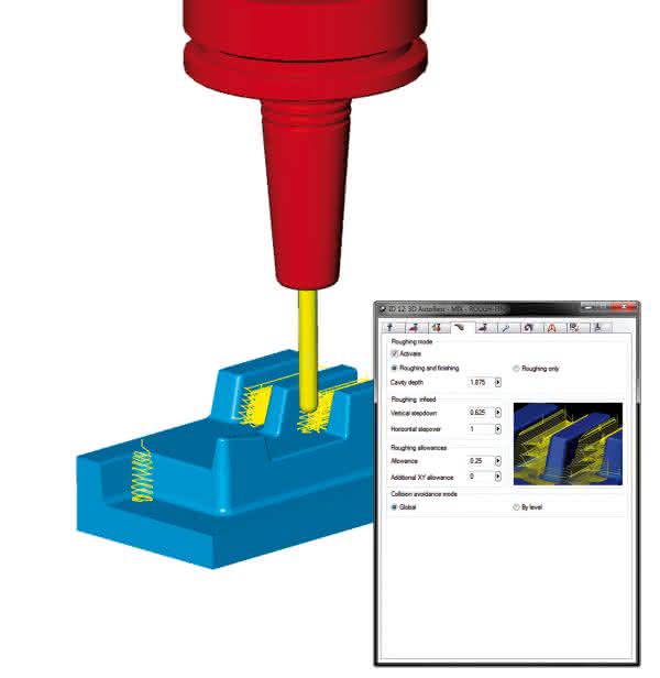 CAM-Lösung unterstützt Messtaster: Open Mind stellt Hypermill Version 2014.1 vor CAM-Lösung unterstützt Messtaster: Open Mind stellt Hypermill Version 2014.1 vor