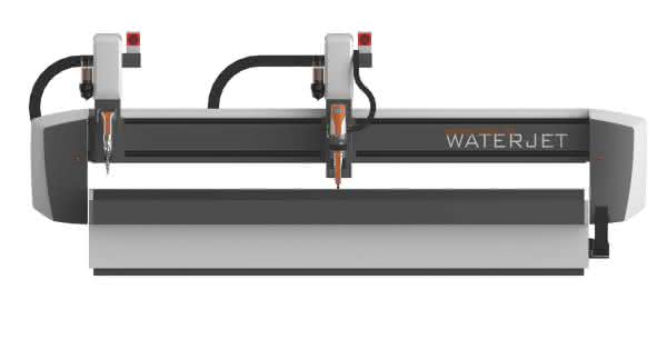 Wasserstrahlschneidesysteme: Neues Anlagendesign bei STM