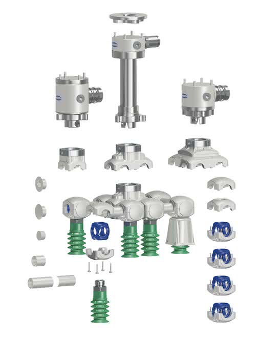 Modulares Greifersystem spart Zeit und Geld:: Konfigurieren nicht konstruieren