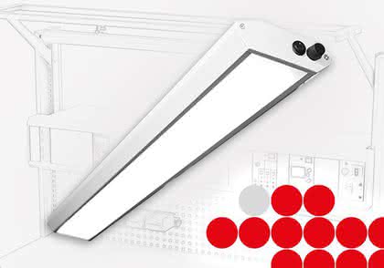 LED-Lampe: Arbeitsplätze hell ausleuchten
