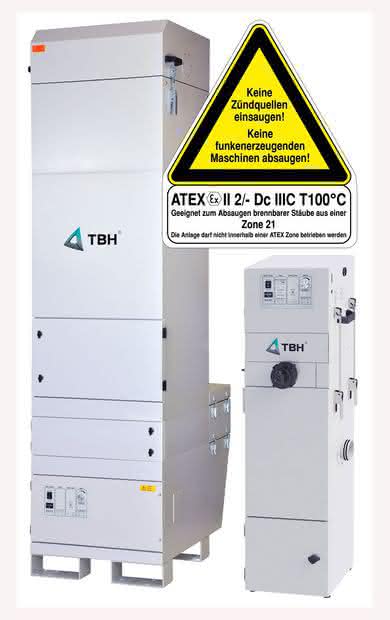 Atex-Filteranlage: Arbeitsschutz gesichert Atex-Filteranlage: Arbeitsschutz gesichert